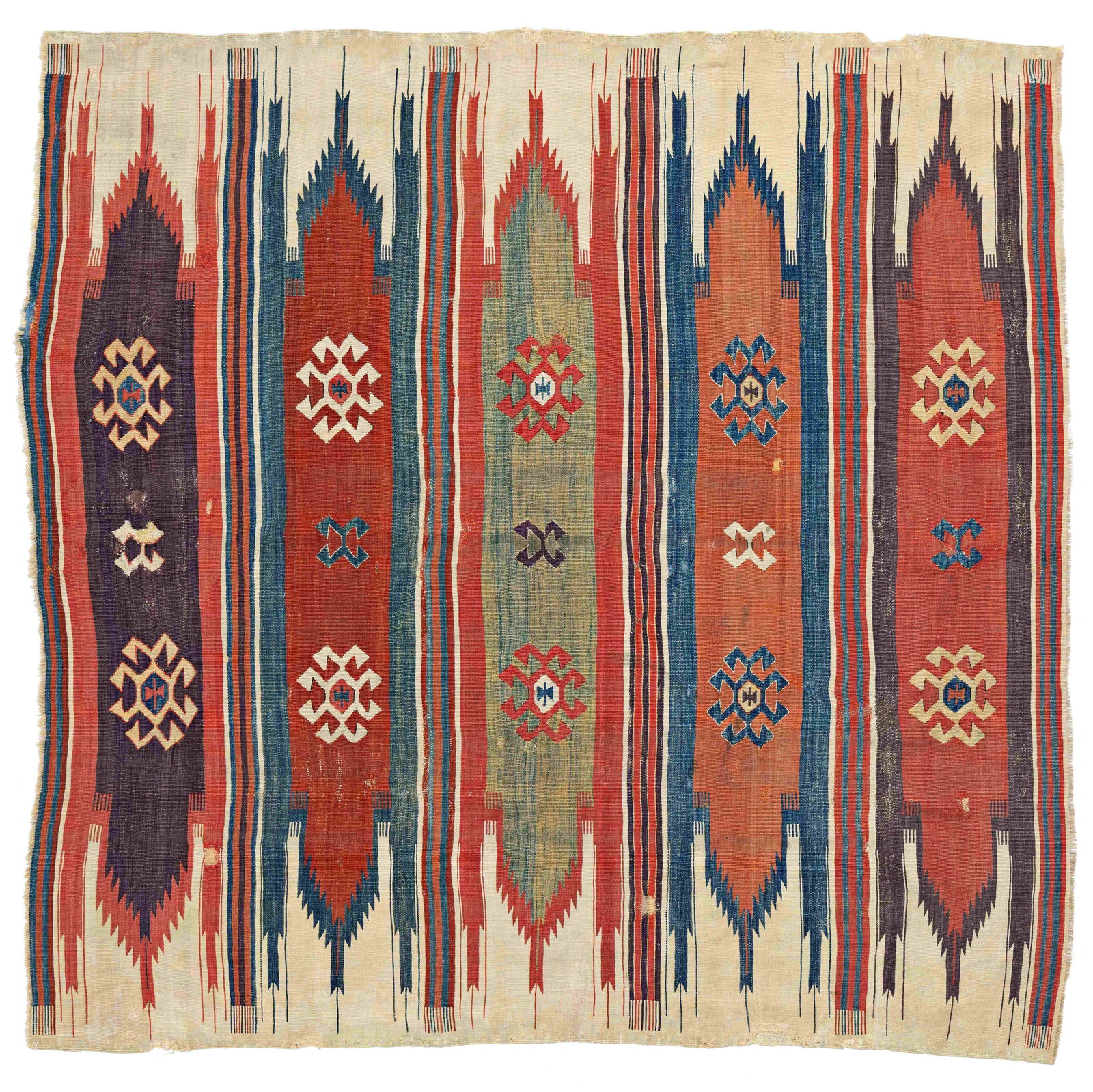 Early Sivas Saf Kilim Fragment (1 of 6)