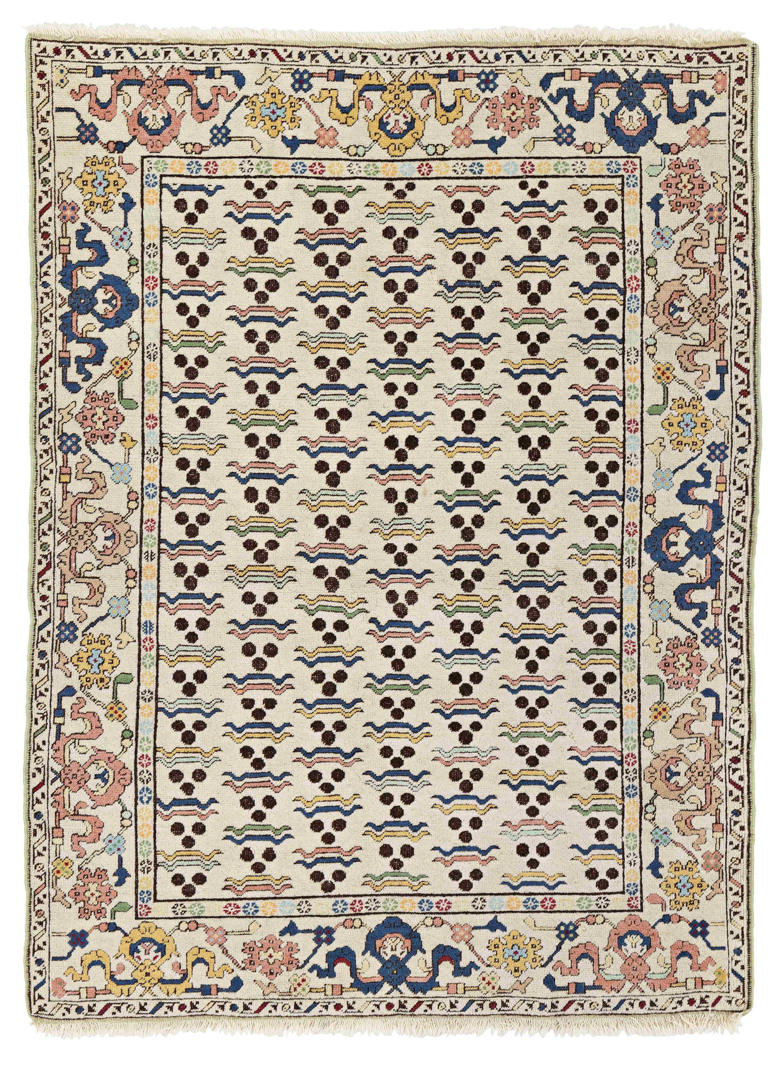 Tuduc Rug with Cintamani-Design