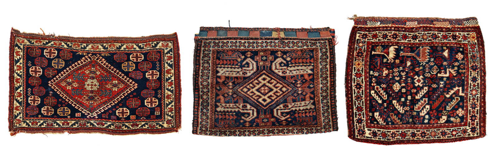 Three South Persian Bag Faces