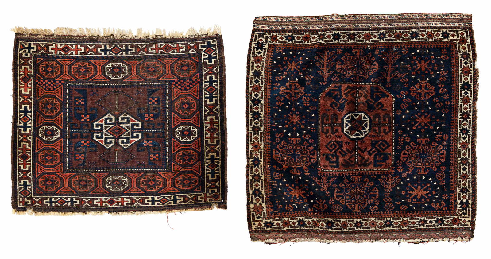 Two Baluch Bag Faces