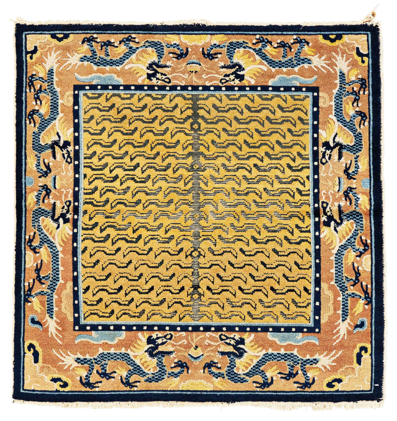 Ning Xia Sitting Rug with Tiger-Skin Design (1 of 5)
