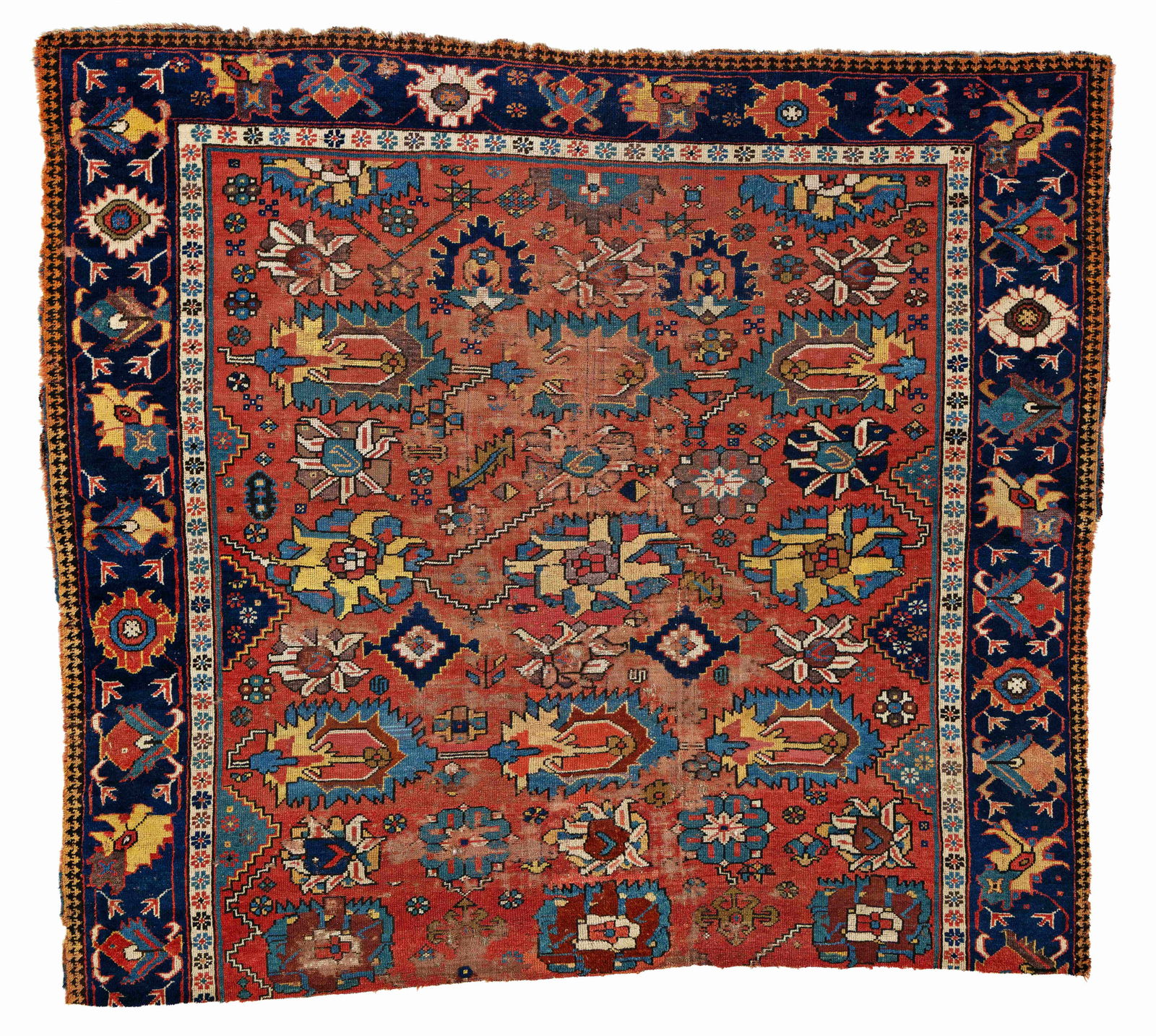 Early Northwest Persian Carpet Fragment (1 of 5)