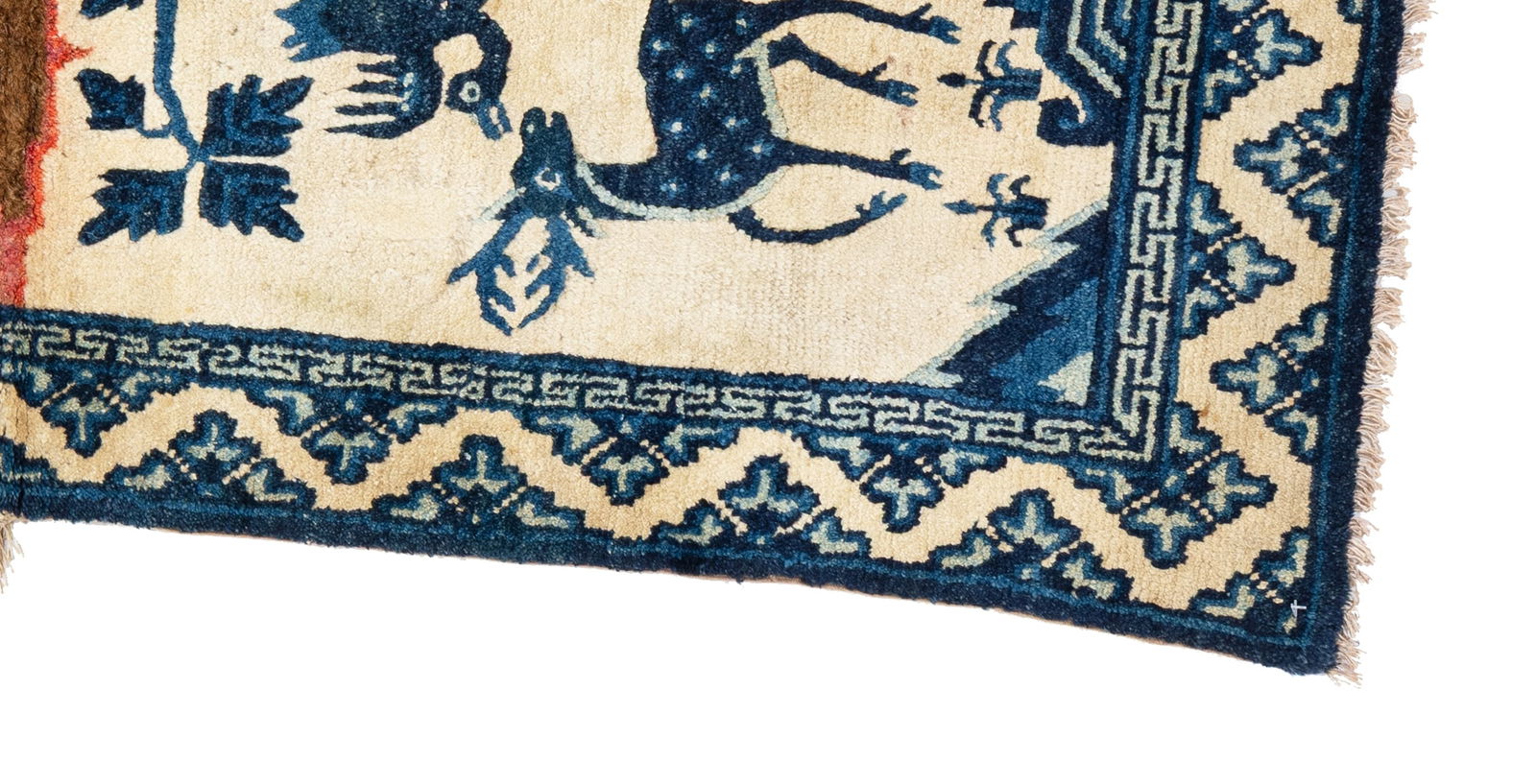 Two Peking Saddle Covers - 3