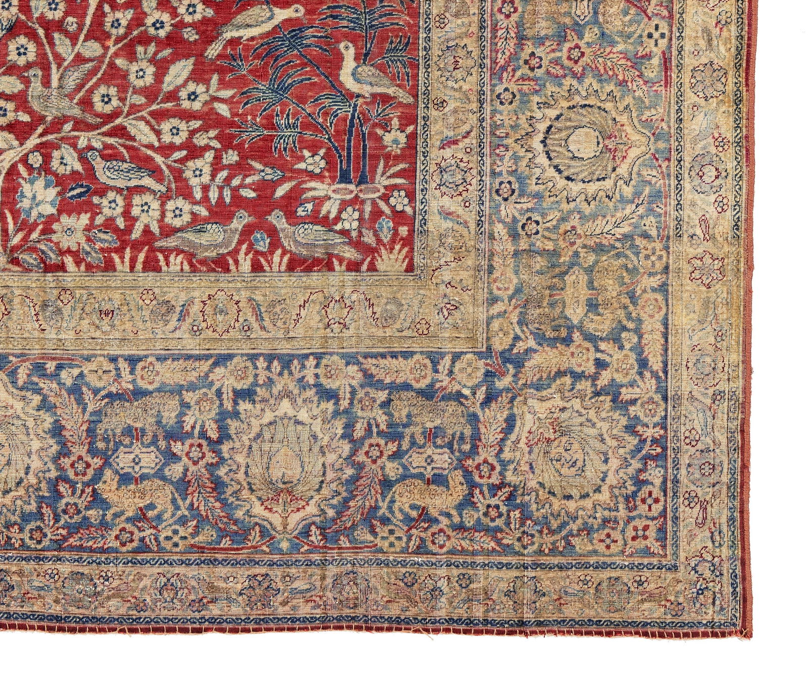 Fine Silk Kum Kapu ? Pictorial Rug - 3