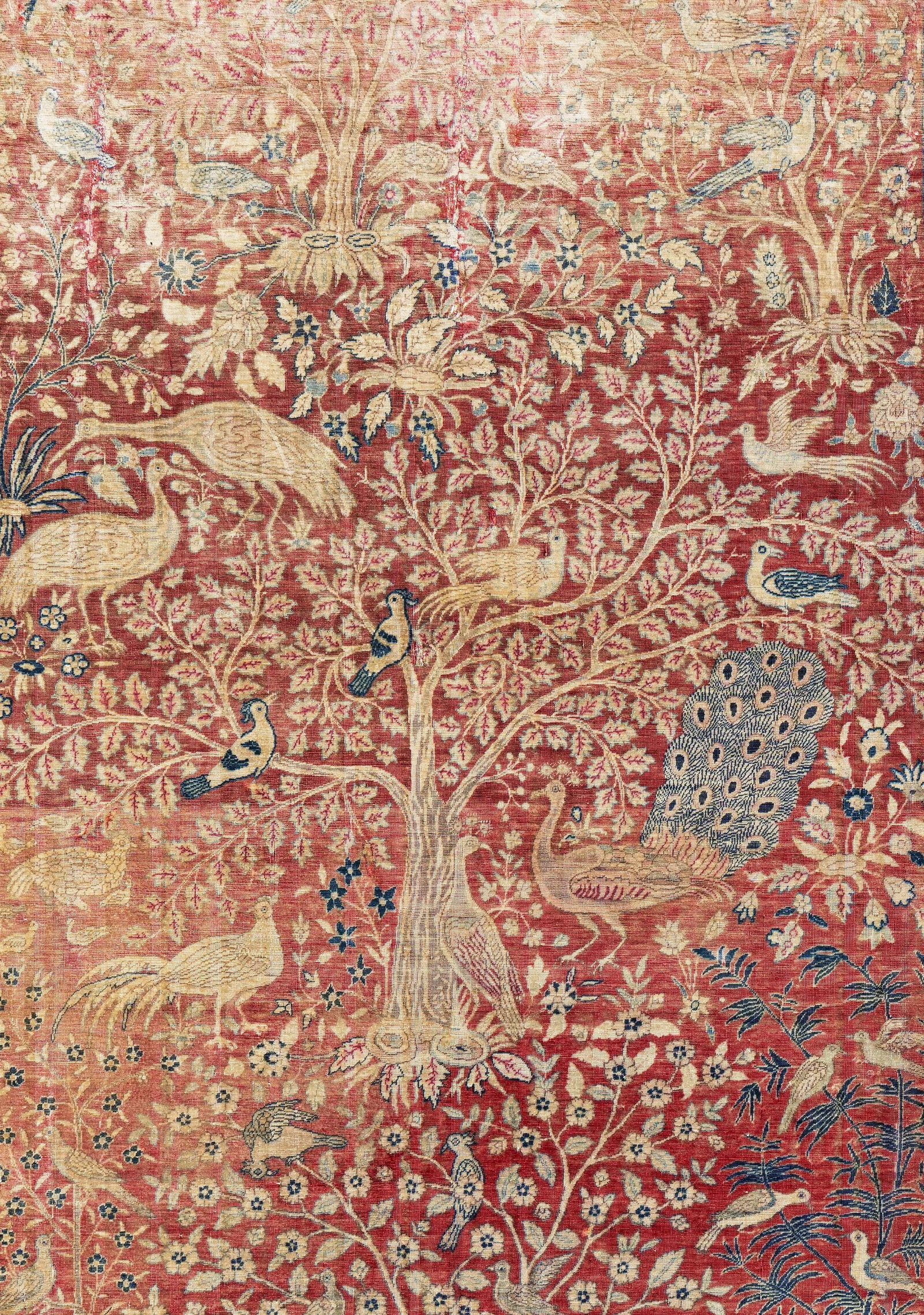 Fine Silk Kum Kapu ? Pictorial Rug - 4