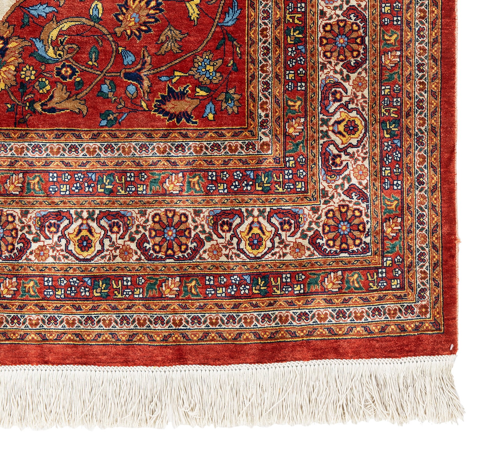 Silk Tabriz Rug - 3