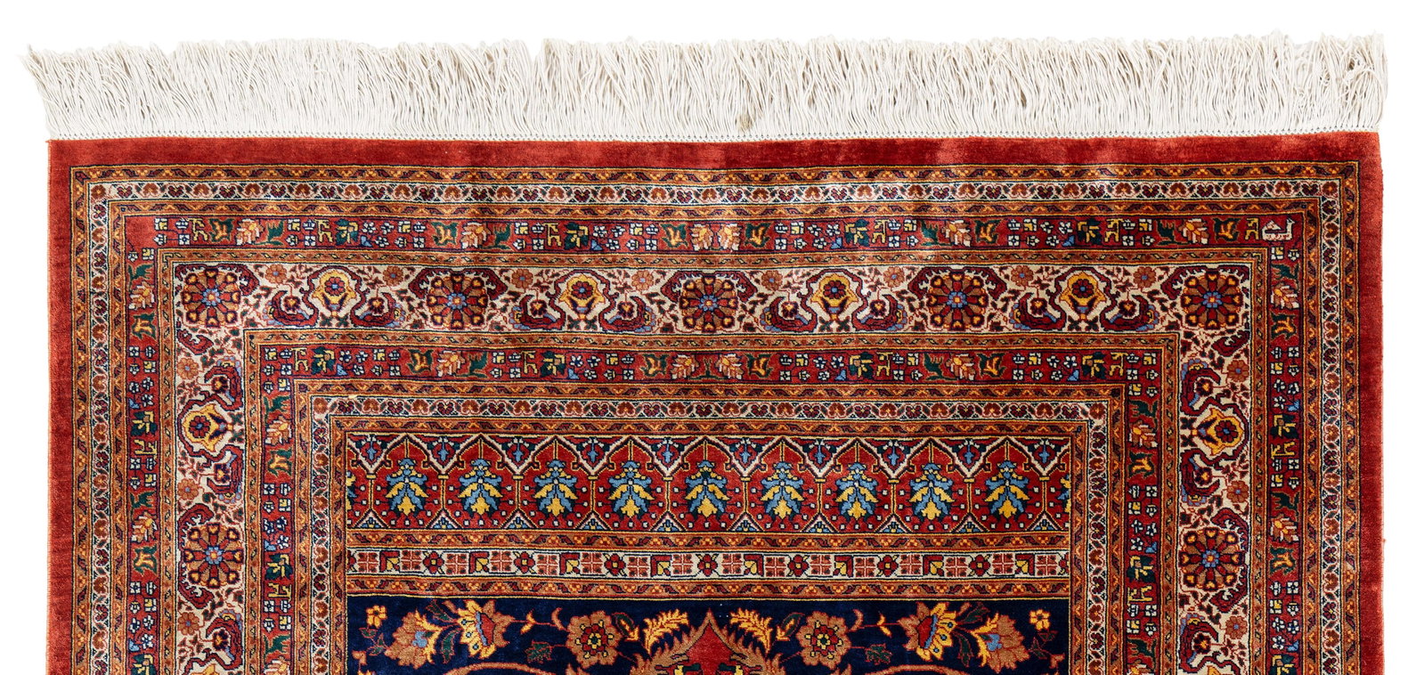 Silk Tabriz Rug - 5