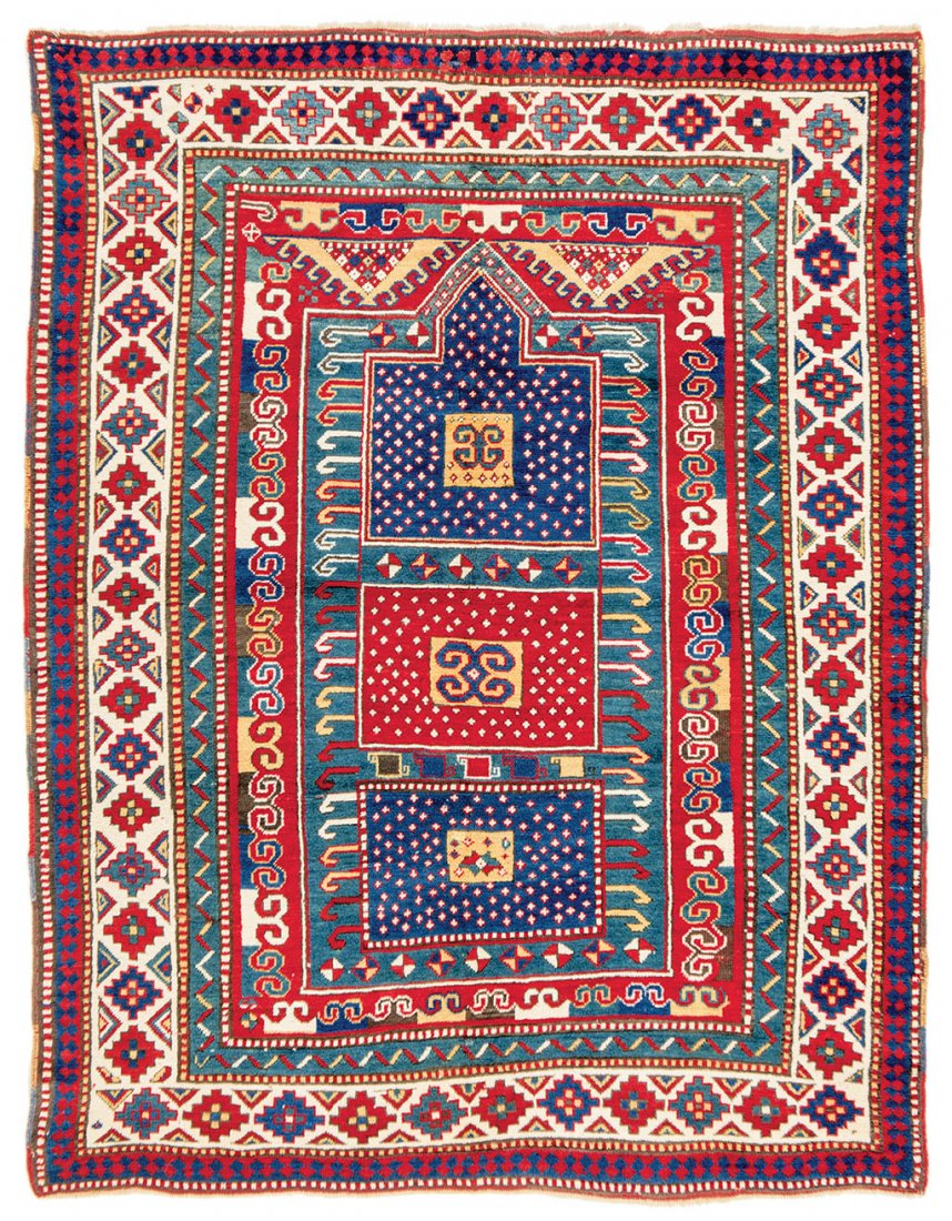 Fachralo Kazak prayer rug (1 of 7)