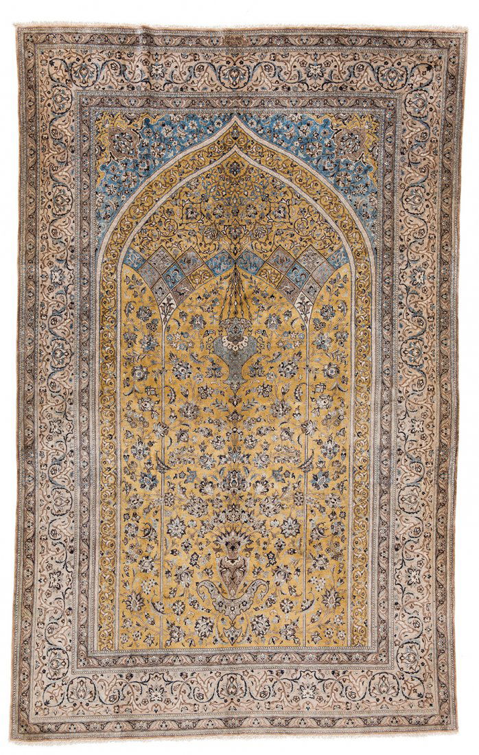 Nain silk, signed (1 of 2)