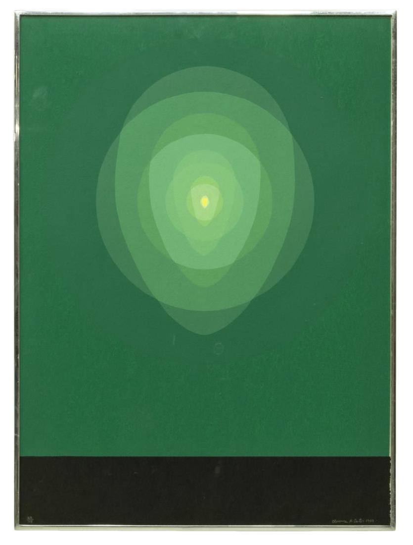 CLARENCE CARTER 'MANDALA III' SCREENPRINT, 1969 (1 of 4)