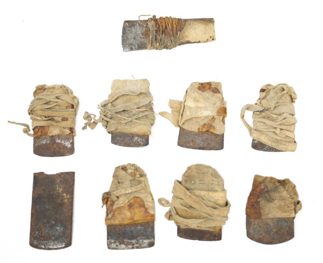 (9) TANNING TOOLS, ONEIDA COMMUNITY, S. NEWHOUSE (1 of 4)