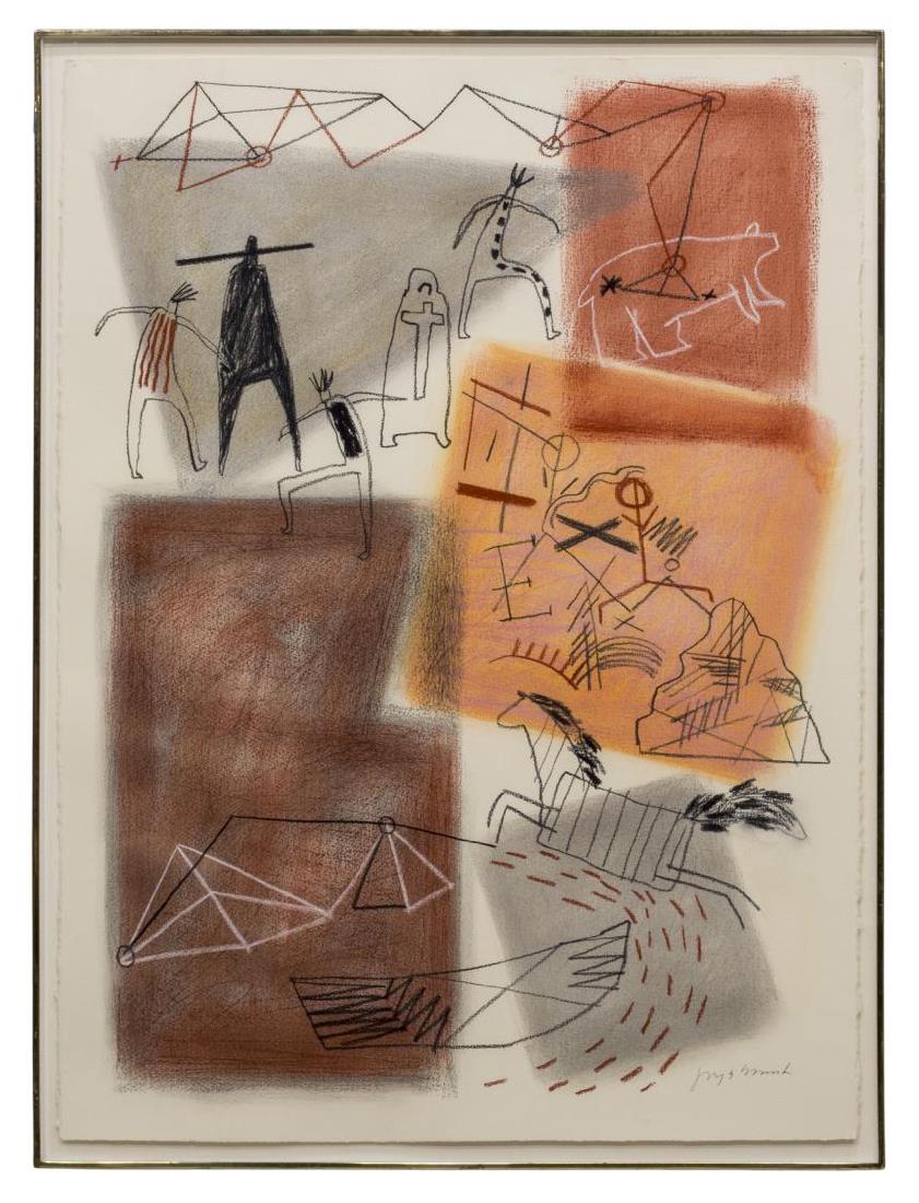 JAUNE QUICK-TO-SEE SMITH (B. 1940) EL MORRO #66 M (1 of 4)