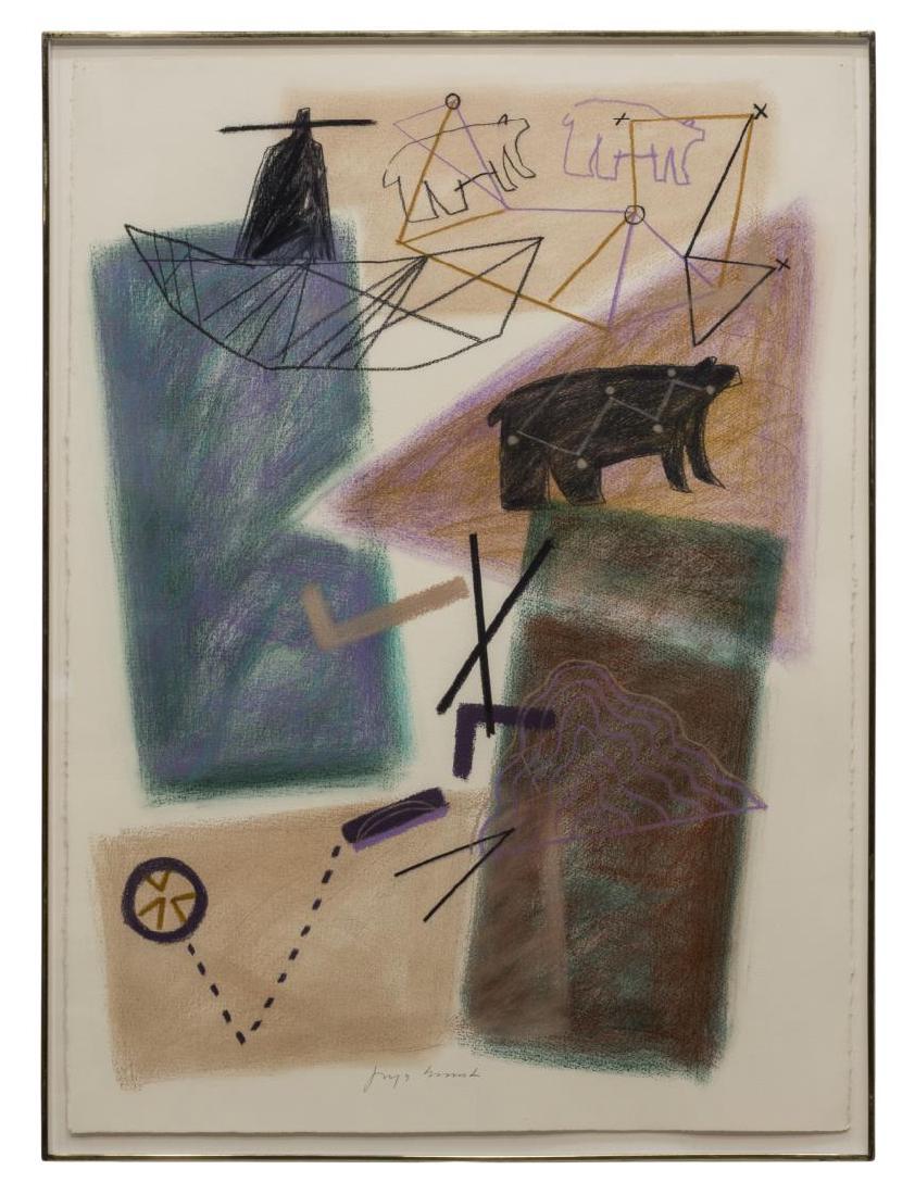 JAUNE QUICK-TO-SEE SMITH (B. 1940) BLACK BEAR (1 of 3)