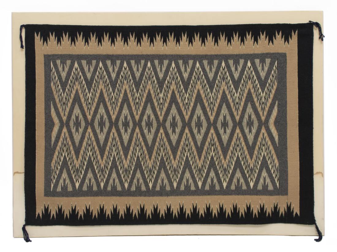 NAVAJO RED MESA-STYLE RUG, C. 1970-1990 (1 of 5)