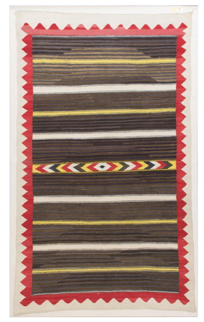 NAVAJO TRANSITIONAL RUG, C. 1890-1910 (1 of 9)
