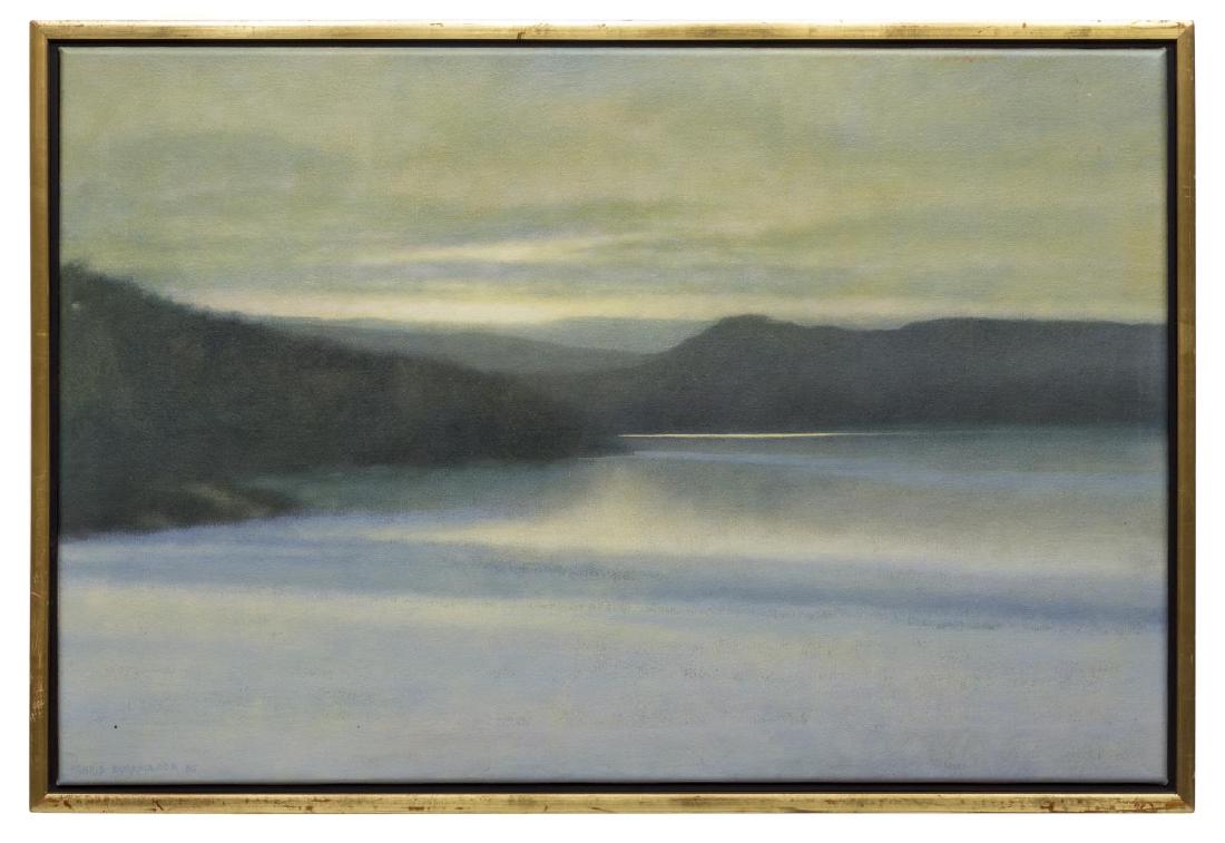 CHRIS BURKHOLDER (TEXAS 1952), LANDSCAPE PAINTING (1 of 3)
