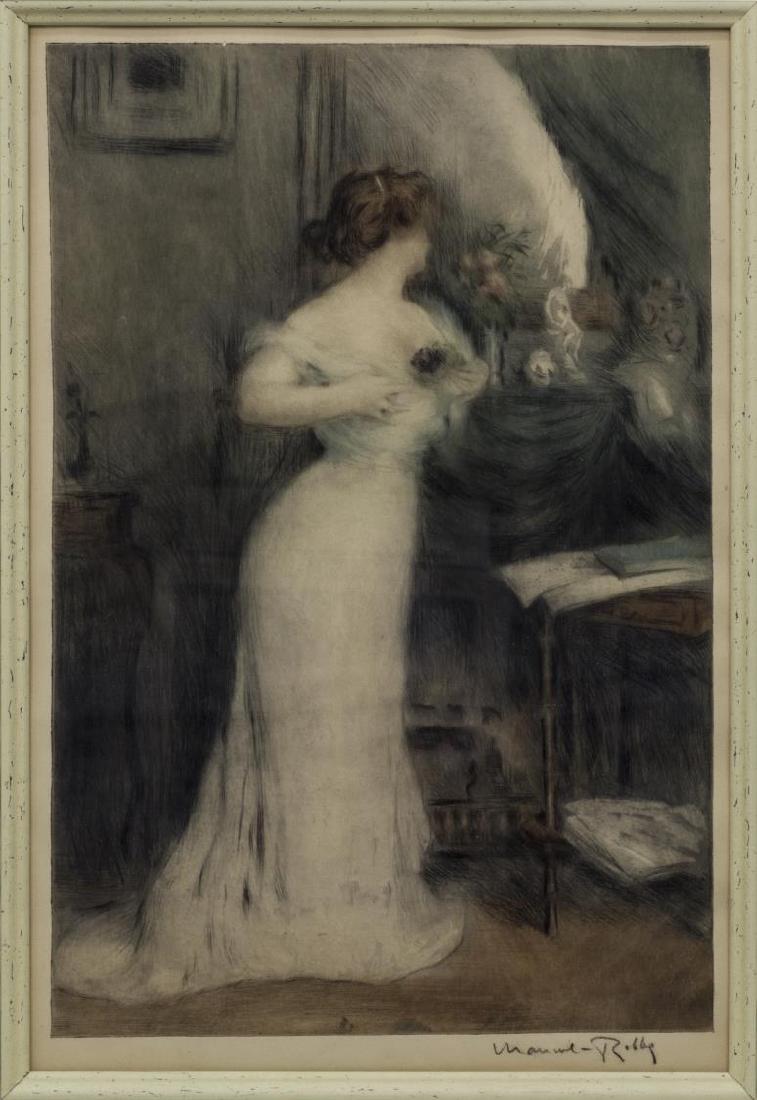 MANUEL ROBBE (1872-1936) BOUQUET DE VIOLETTES (1 of 4)