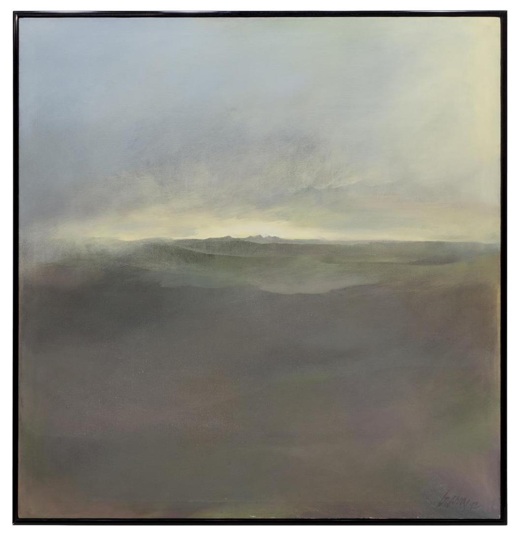 FRAMED OIL PAINTING, JOHN GUERIN TEXAS LANDCAPE (1 of 4)