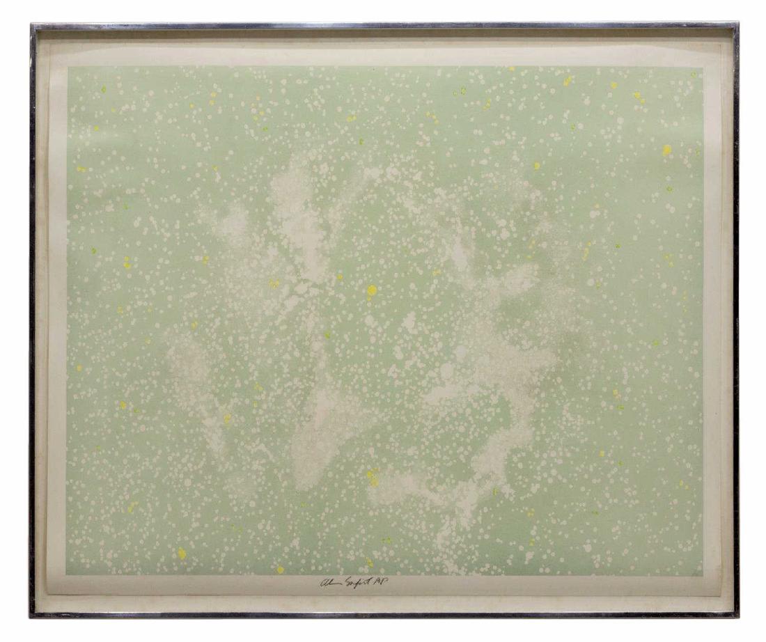 ALAN SONFIST 'OBSERVATION OF STARS' LITHOGRAPH (1 of 4)