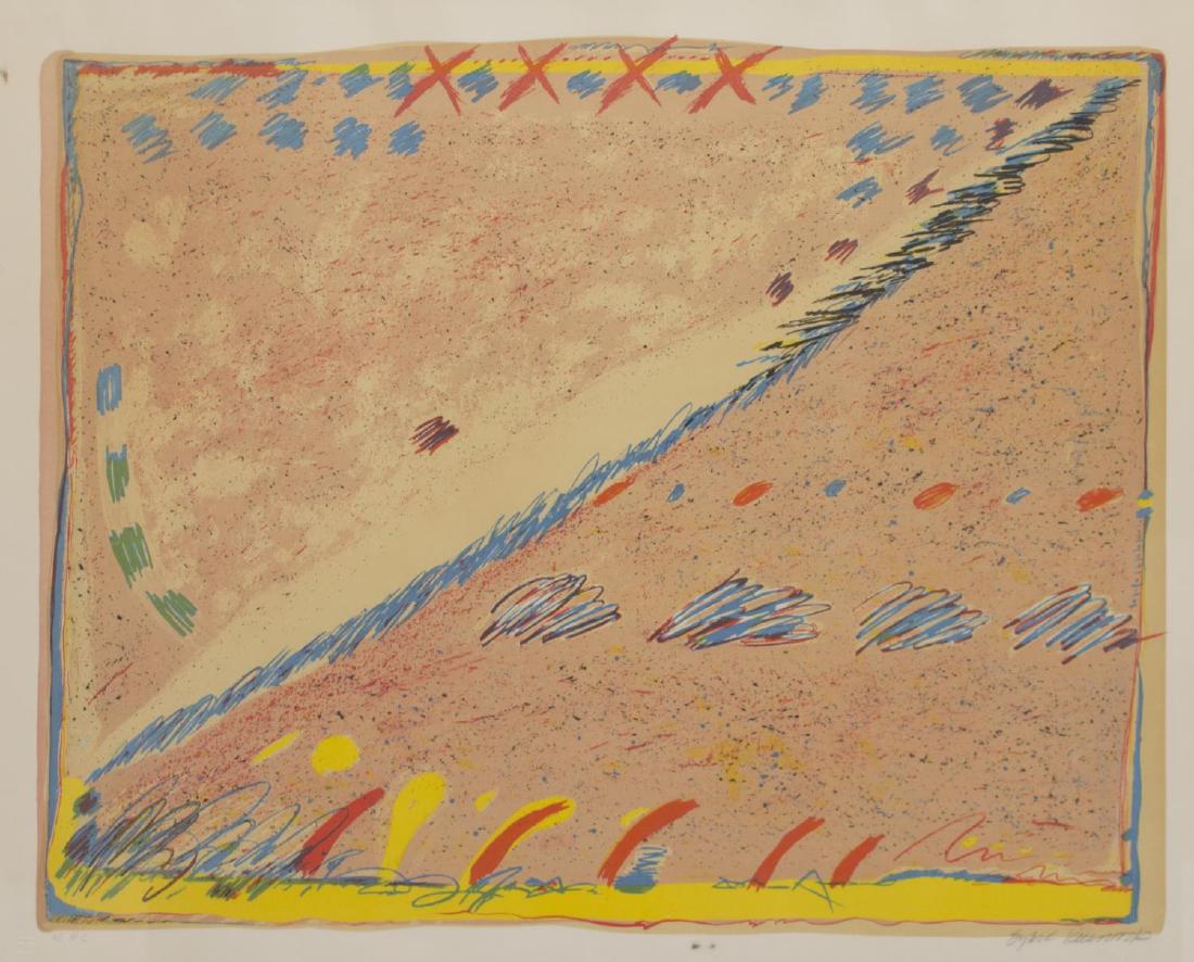 SYBIL KLEINROCK UNTITLED COLOR LITHOGRAPH PROOF (1 of 3)