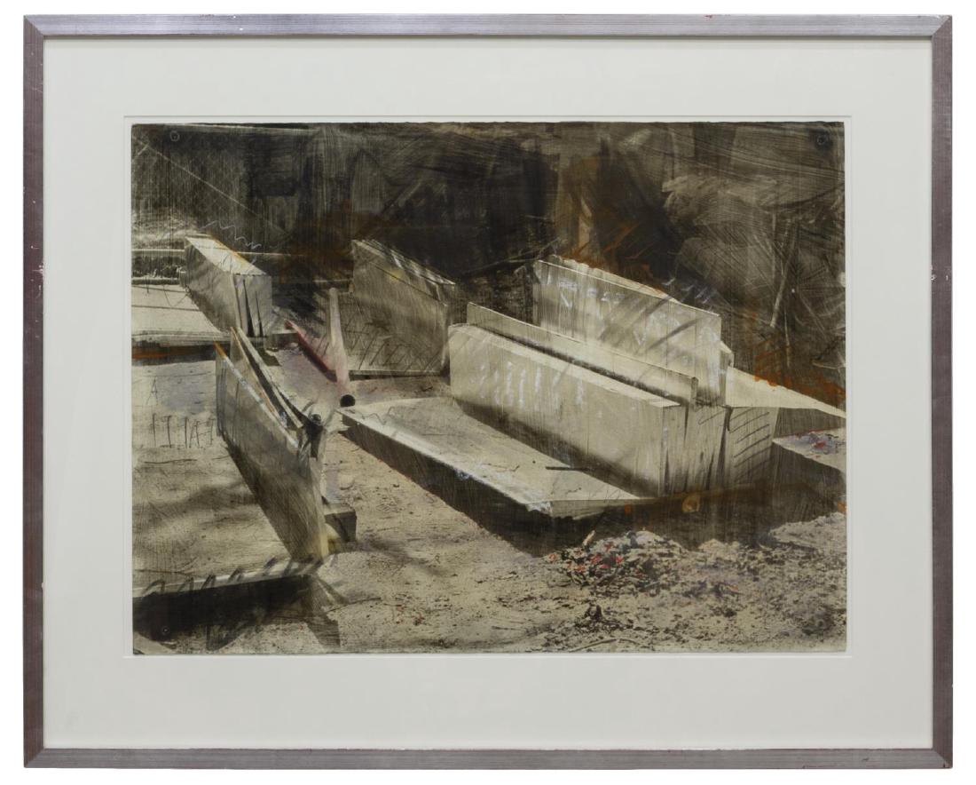 MADELAINE SHELLABY ORIGINAL WORK ON PAPER, 1981 (1 of 4)