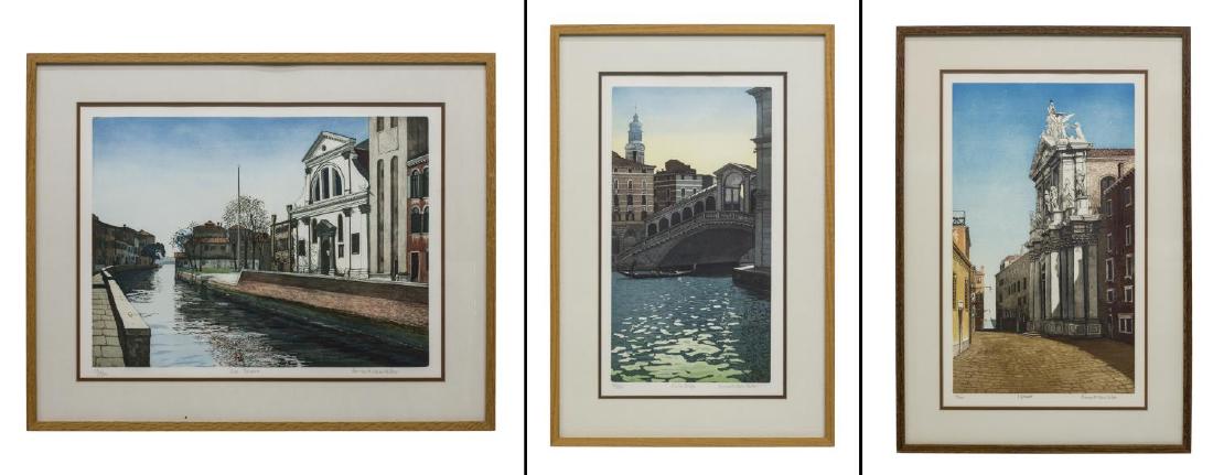 (3) FRANCIS ST CLAIR MILLER AQUATINT VENICE ITALY (1 of 10)