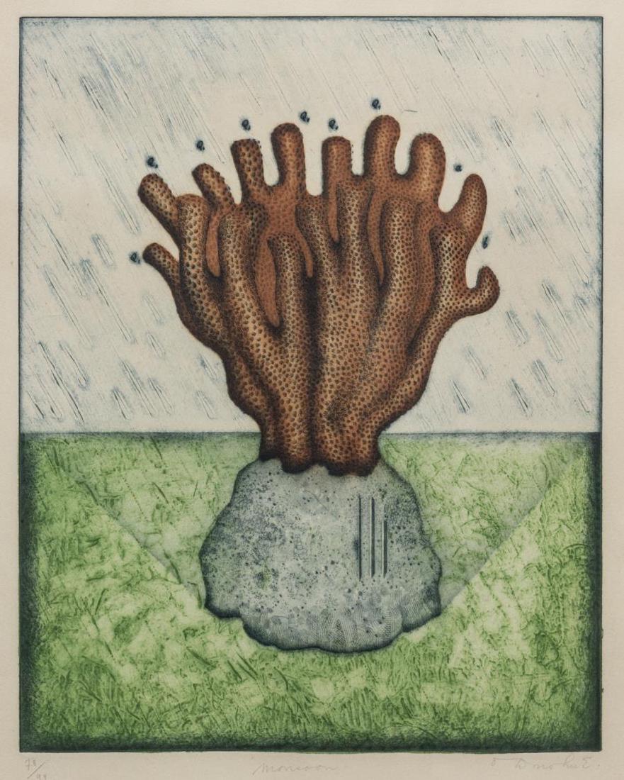 TIGHE O'DONOGHUE (B 1942) ETCHING & AQUATINT PRINT (1 of 4)