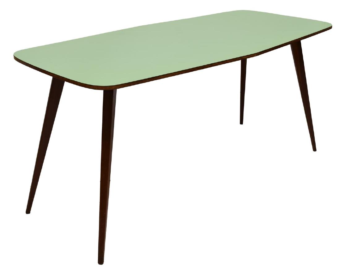 ITALIAN MID-CENTURY MODERN LAMINATED DINING TABLE (1 of 2)