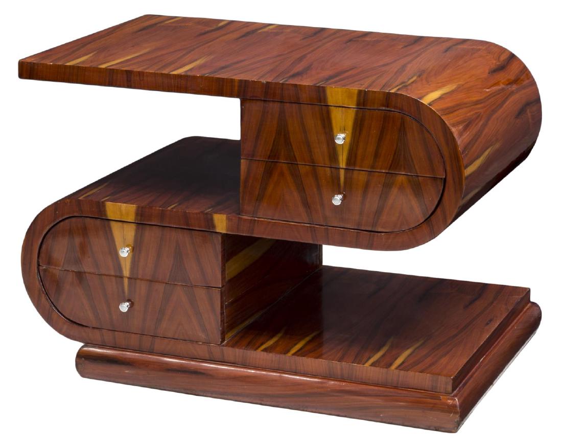 FRENCH ART DECO STYLE BENTWOOD SERVER SIDEBOARD (1 of 2)