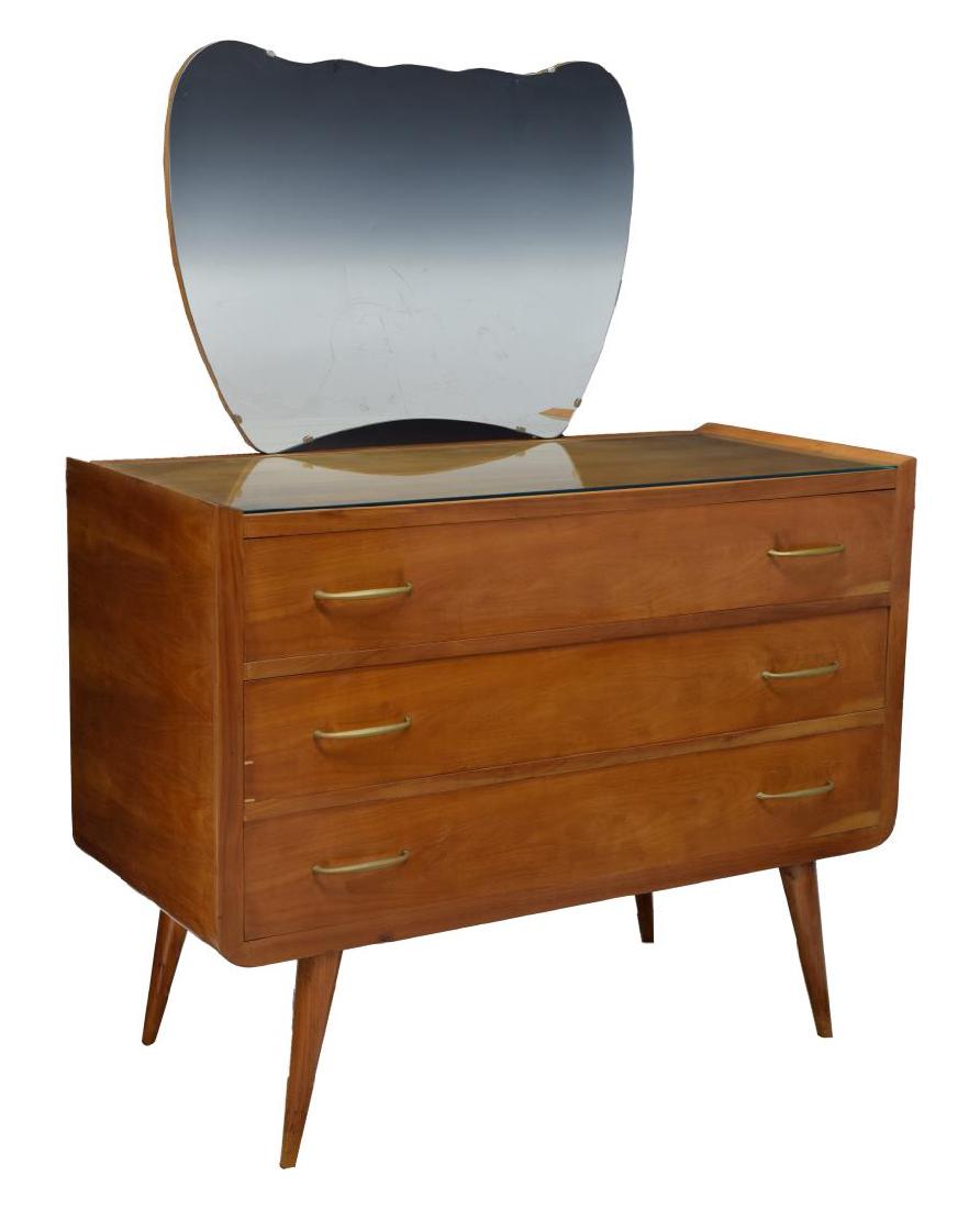 ITALIAN MID-CENTURY MODERN MIRRORED COMMODE (1 of 3)