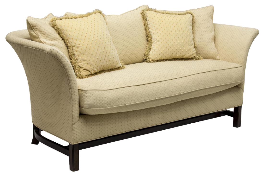 UPHOLSTERED CURVED BACK DOWN FEATHER SOFA (1 of 3)