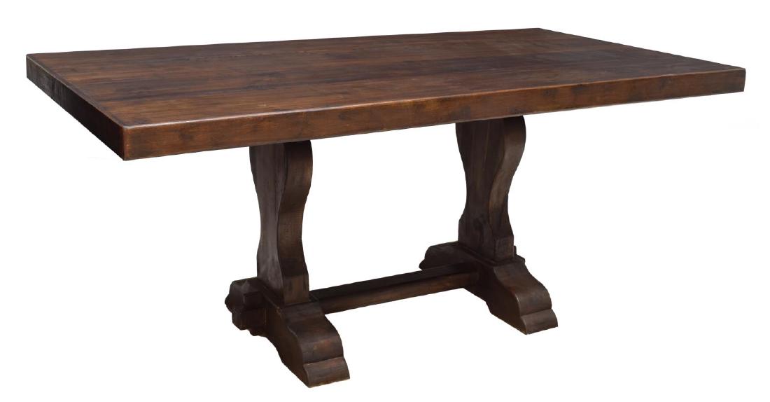 TEAKWOOD DINING TABLE (1 of 2)