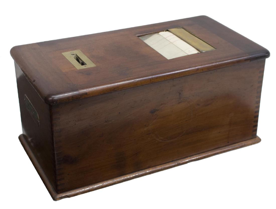 BRITISH MACHINE COMPANY LIMITED WOOD CASH REGISTER (1 of 8)