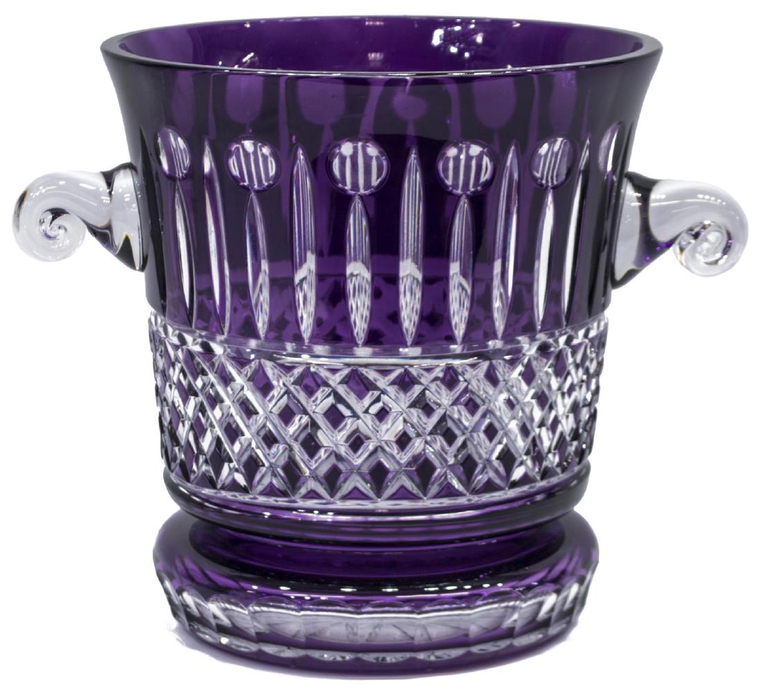 DZYR BOHEMIAN PURPLE CUT TO CLEAR ICE BUCKET (1 of 3)