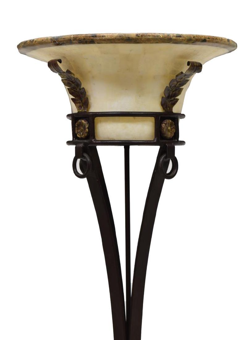 MAITLAND-SMITH STYLE TORCHIERE FLOOR LAMP (1 of 3)