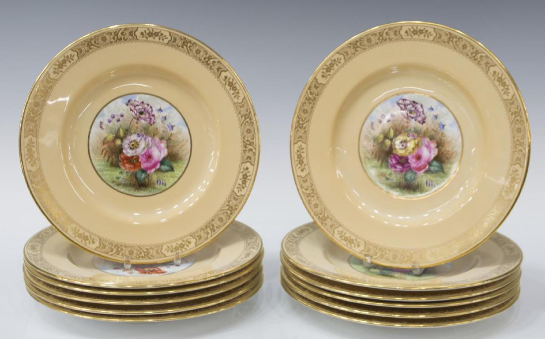(12)COPELAND SPODE FOR TIFFANY & CO CABINET PLATES (1 of 4)
