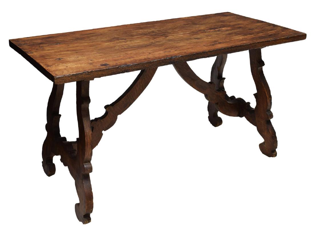 EARLY SPANISH DINING OR WORK TABLE (1 of 3)