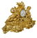 (3)MONUMENTAL BRONZE DORE RAINGO FRERES CLOCK SET - 3