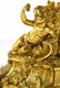(3)MONUMENTAL BRONZE DORE RAINGO FRERES CLOCK SET - 5
