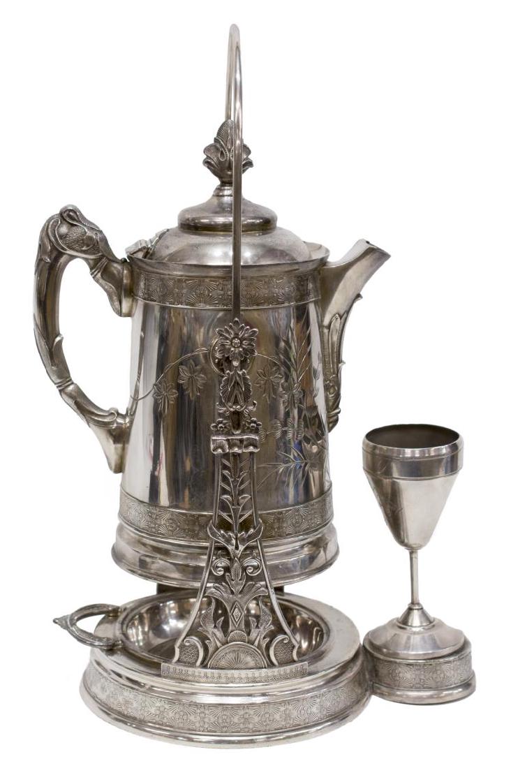 AMERICAN VICTORIAN SILVERPLATE WATER TILTER (1 of 5)