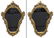(2) LOUIS XV STYLE CARVED GILTWOOD WALL MIRRORS - 2