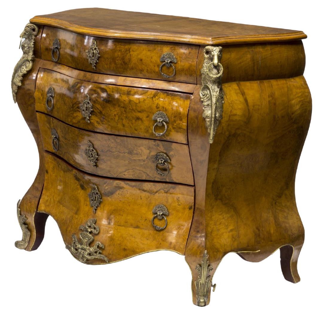LOUIS XV STYLE FOUR DRAWER COMMODE (1 of 3)