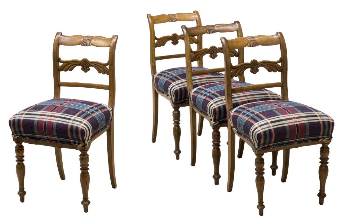 (4) AMERICAN VICTORIAN WALNUT CHAIRS (1 of 2)