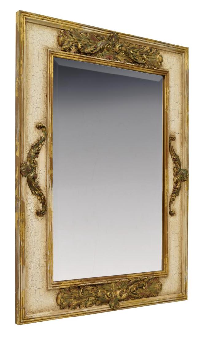 JOHN RICHARD PARCEL GILT DISTRESSED WALL MIRROR (1 of 3)