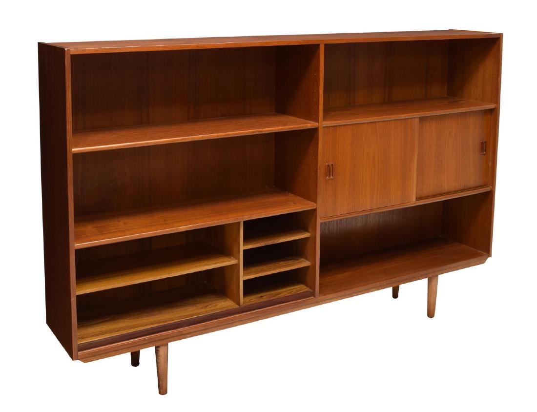 DANISH MID-CENTURY MODERN TEAKWOOD BOOKCASE (1 of 5)