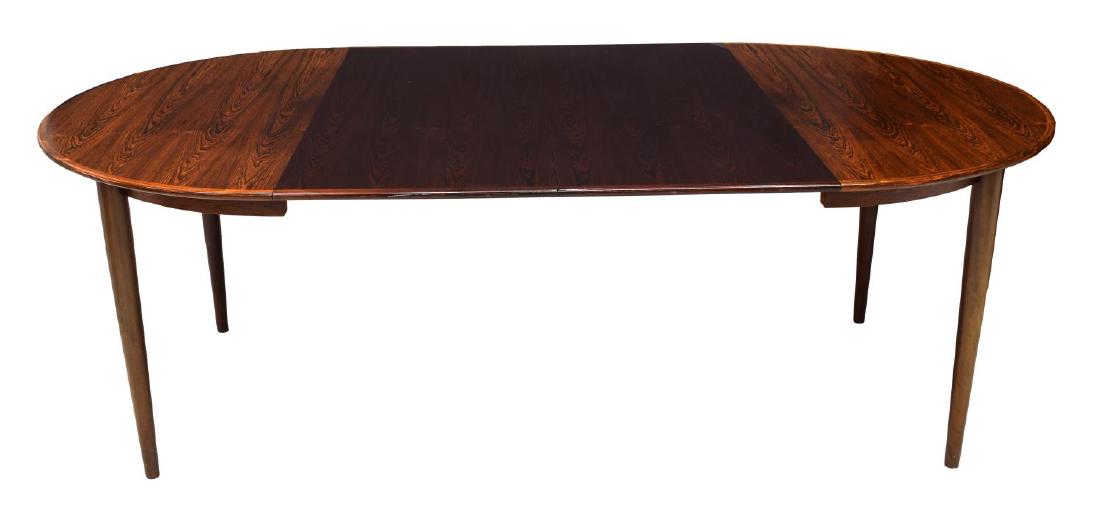 DANISH MID-CENTURY MODERN ROSEWOOD DINING TABLE (1 of 2)