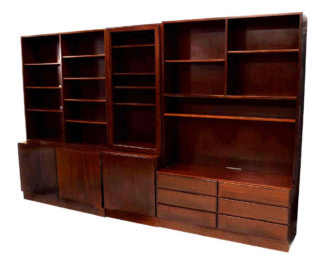 DANISH MID CENTURY MODERN ROSEWOOD BOOKCASE UNITS (1 of 3)