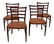 (4) DANISH MID-CENTURY MODERN ROSEWOOD CHAIRS