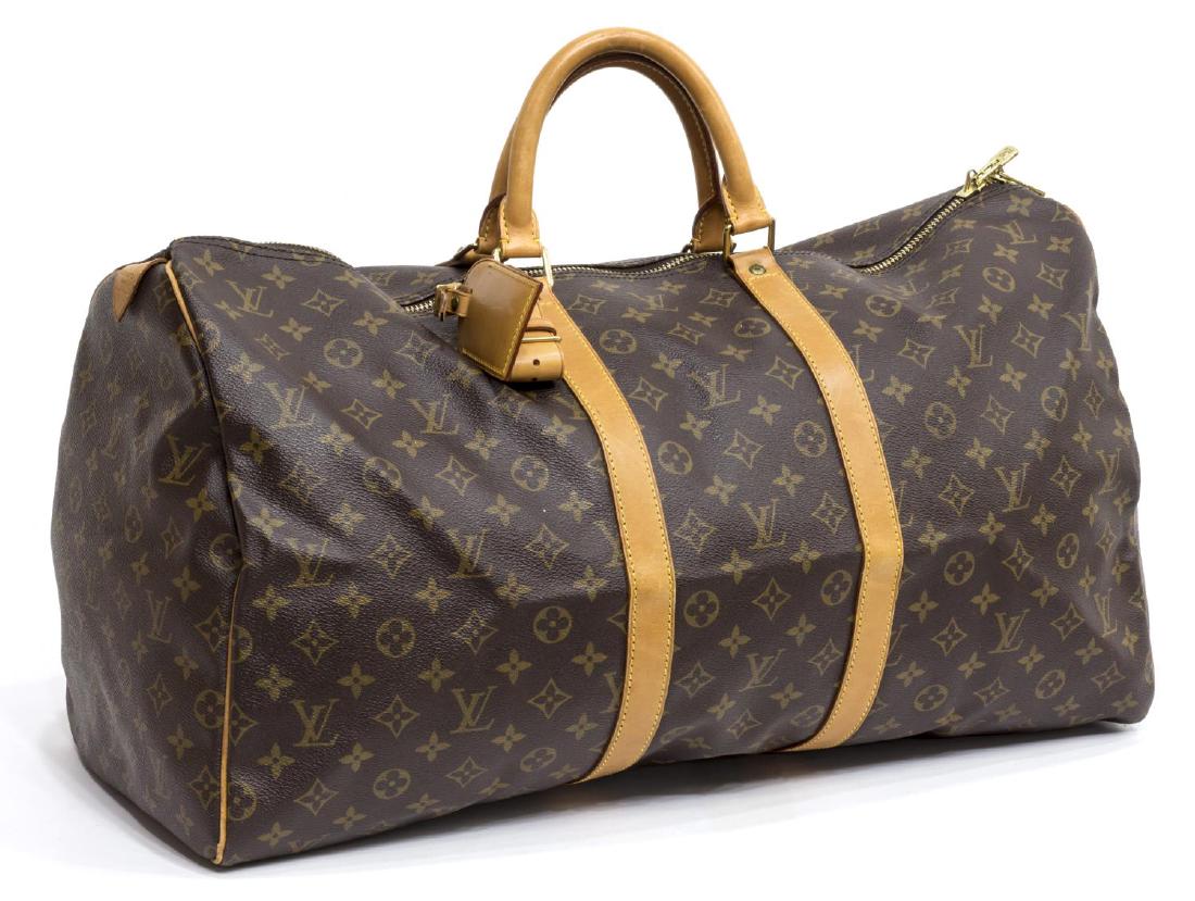 LOUIS VUITTON 'KEEPALL 55' MONOGRAM CANVAS DUFFLE (1 of 4)