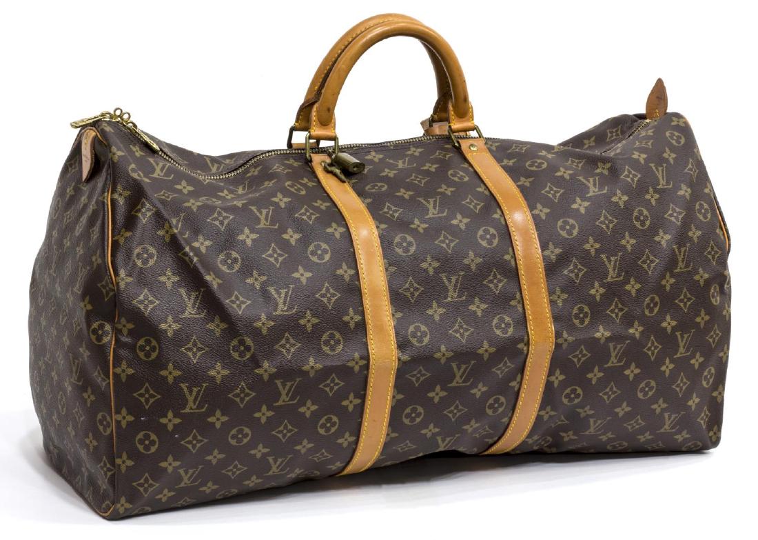 LOUIS VUITTON 'KEEPALL 60' MONOGRAM CANVAS DUFFLE (1 of 4)